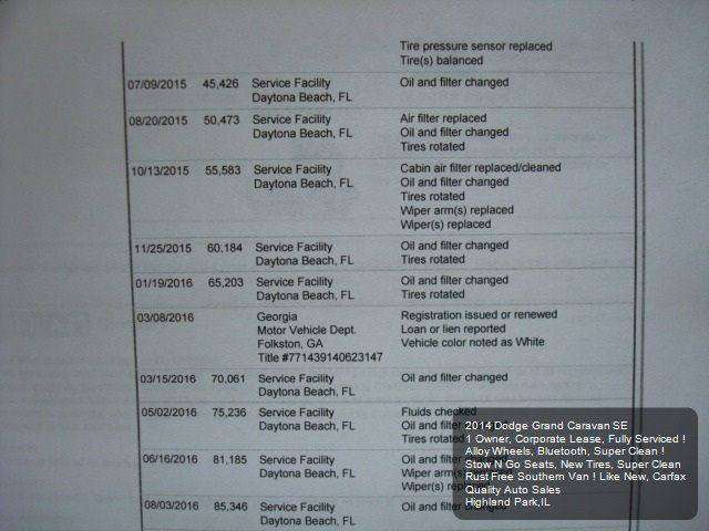 2014 Dodge Grand Caravan SE 4dr Mini-Van